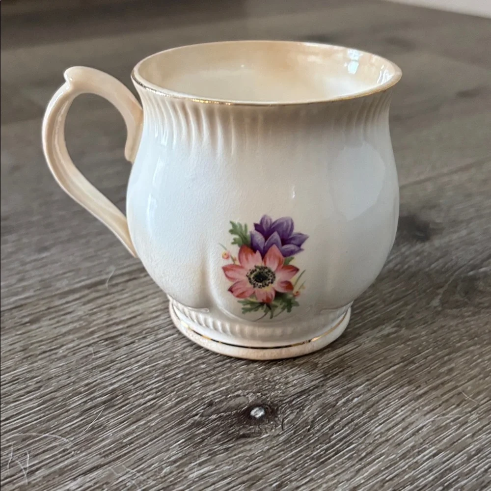 January Floral Teacup